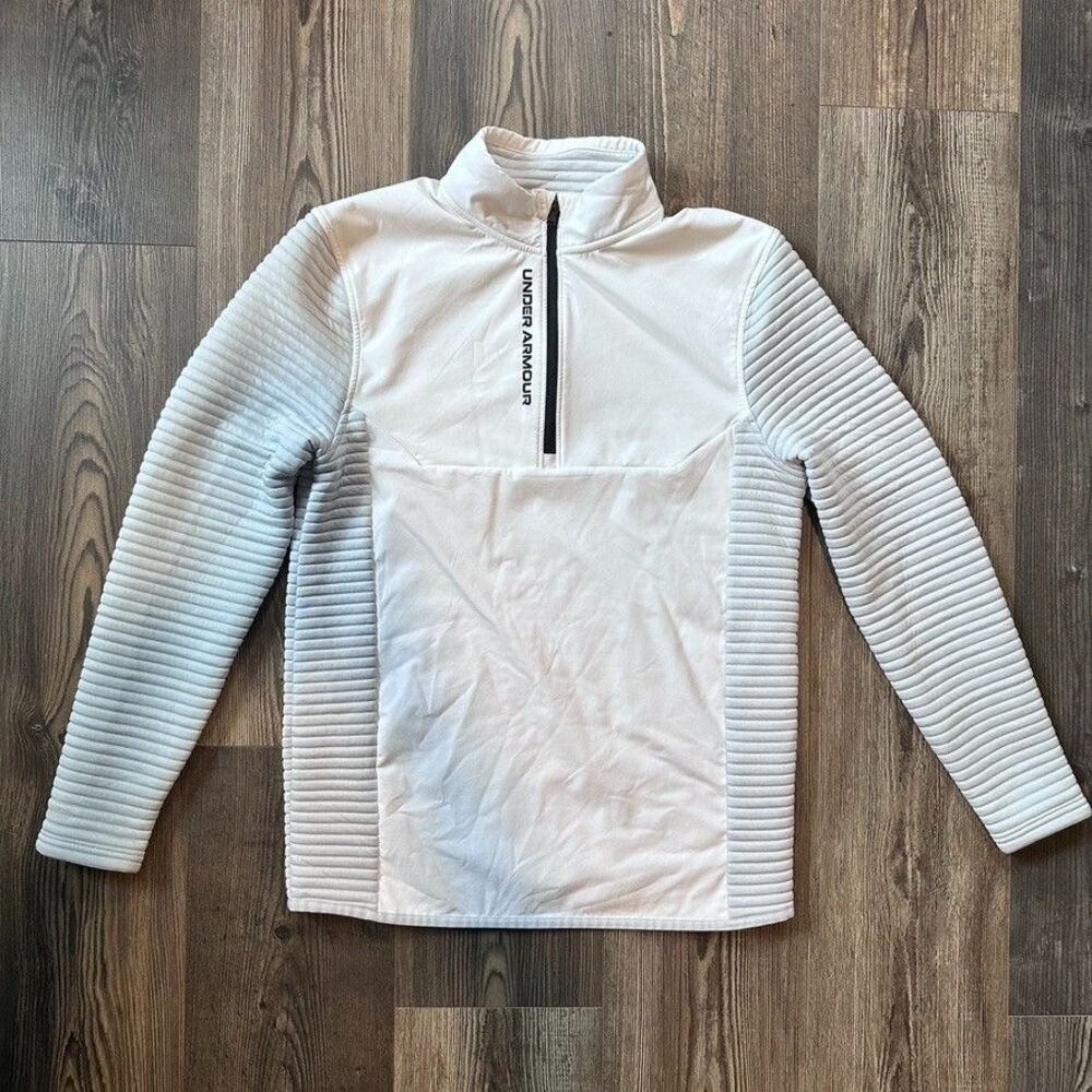 Under Armour UA Golf Storm Pullover Mens Small ColdGear Daytona Half Zip Up